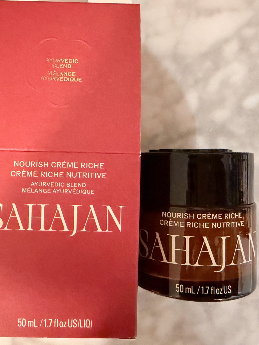 Sahajan Nourish Crème Rich BNIB 50ml/1.7 fl oz